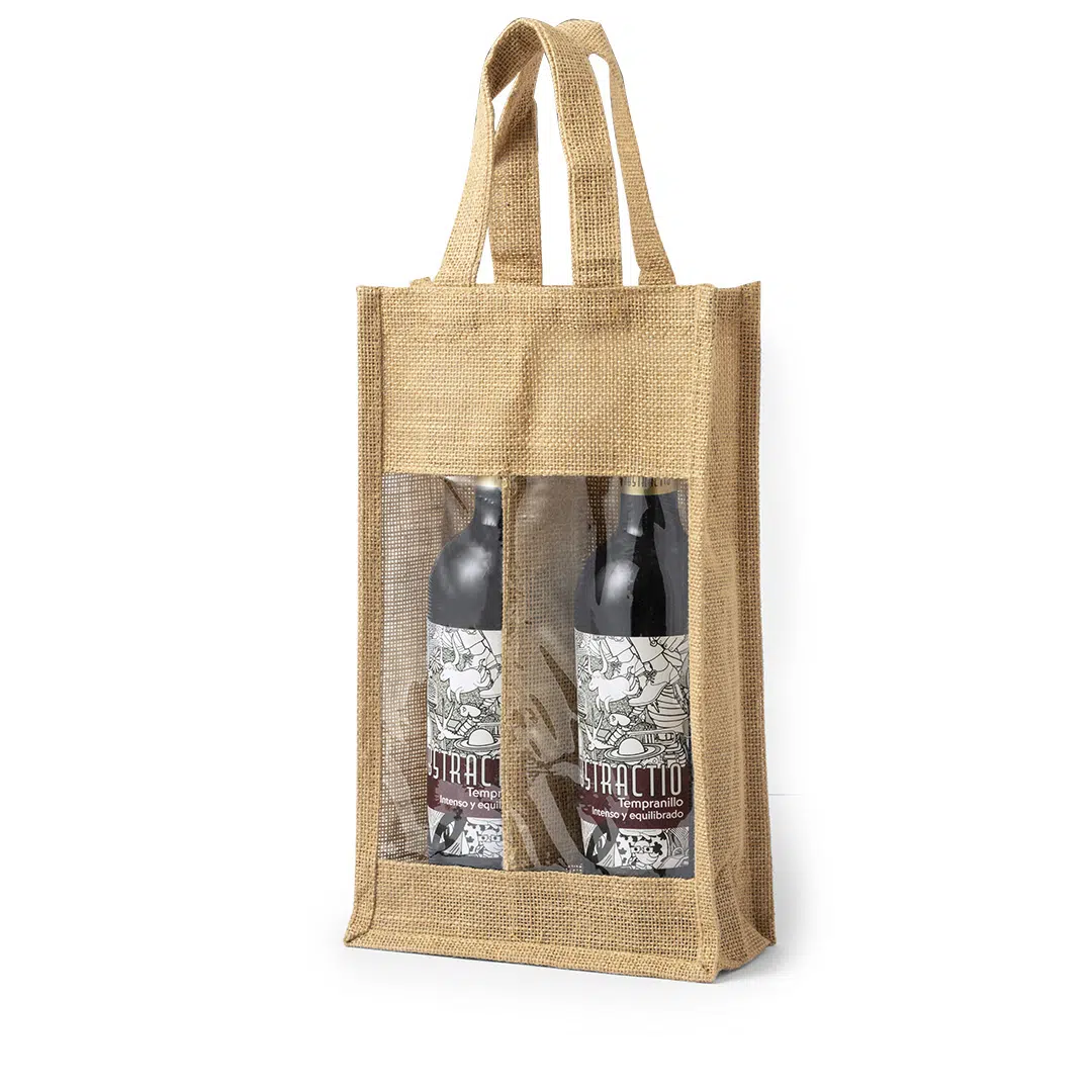 Bolsa para vinos con logo