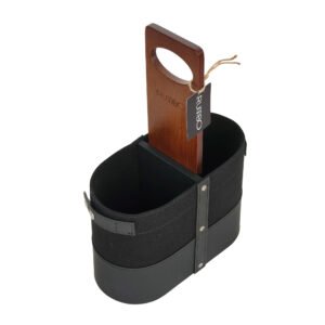 B3 | Matera Premium RUMBO de Lona y Cuero con Divisor Central