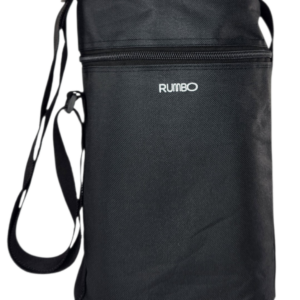 QY5021 | Matera RUMBO de Cordura Negra con Correa Regulable