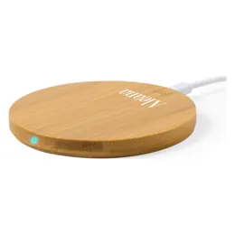 Cargador inalámbrico Hebant personalizado con logo