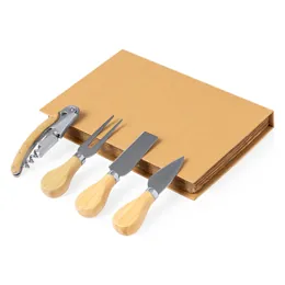 Set de cuchillos de queso personalizado con logo